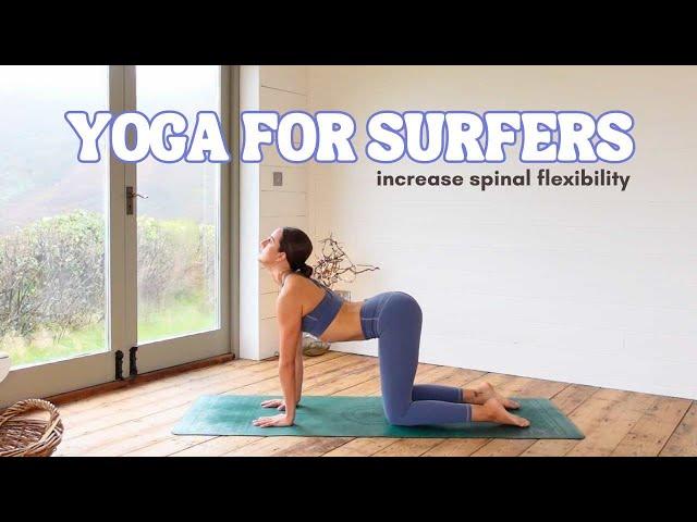 20 Min Post-Surf Yoga For Spinal Flexibility