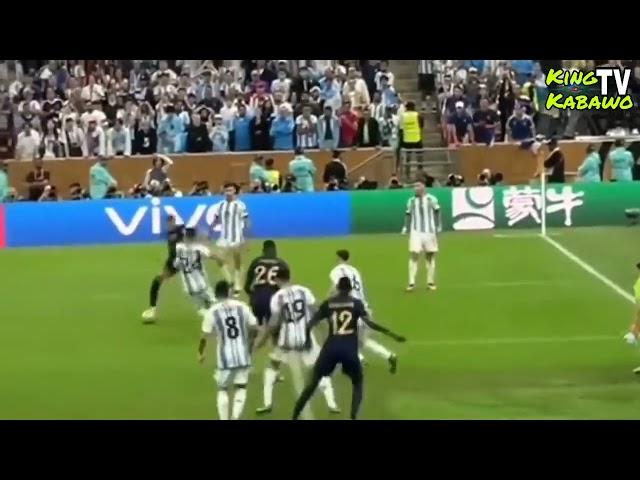 dybala save Argentina from mbappe in penalty box at the last minute