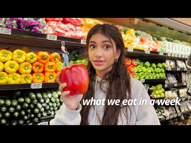 WHAT WE EAT IN A WEEK *Grocery Haul