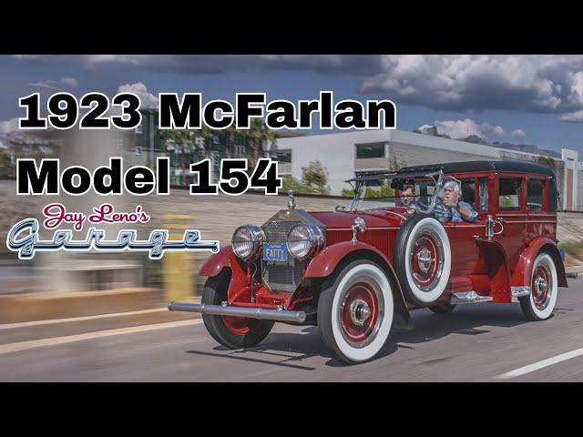 Fatty Arbuckle's Torque Monster: Nethercutt's 1923 McFarlan Model 154 - Jay Leno's Garage