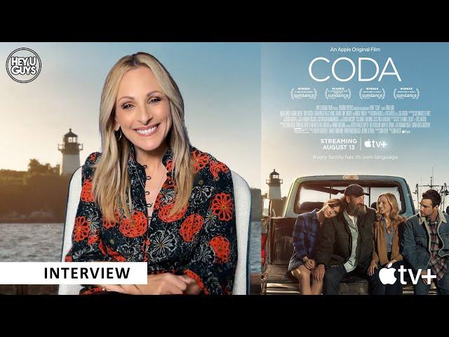 Marlee Matlin on the joy of her latest film - CODA (Child of Deaf Adults)