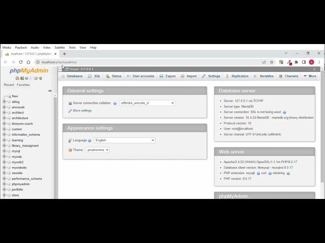 How to create and delete database in MySQL (phpMyAdmin ) xampp