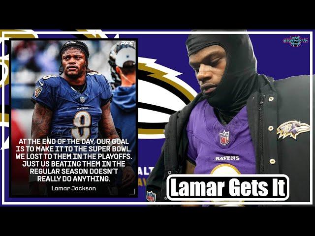 I LOVE that Lamar Jackson said THIS!