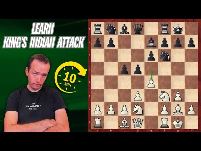 Learn King's Indian Attack in 10 minutes | Easy Chess