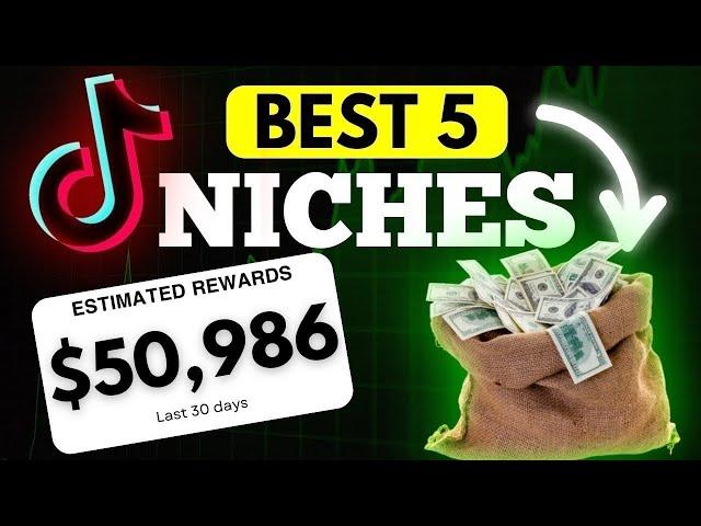 BEST 5 TikTok Niches In (2025) | Make Money Online with AI