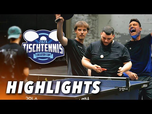 TISCHTENNIS CREATOR CUP 2024  Alle Highlights, die besten Punkte und lustige Momente!