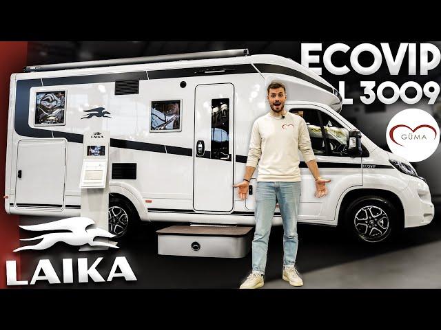 Der NEUE Laika Ecovip L 3009  | Luxuriöses teilintegriertes Wohnmobil | CMT 2023 | GÜMA TV