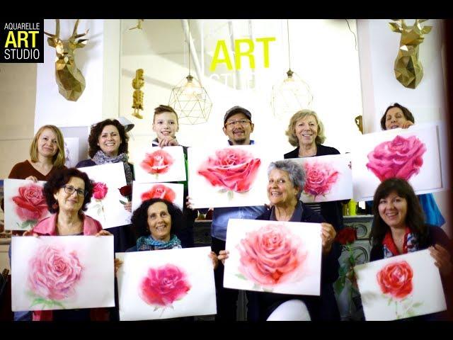 Watercolor Workshop with La Fe in Rome!