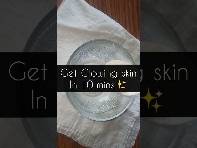 homemade face mask for glowing skin | glowing skin home remedy | #shorts #glowingskin #skincare