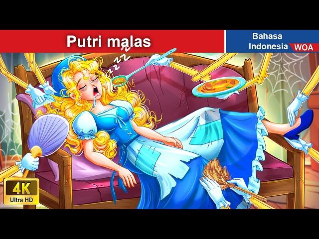 Putri malas  Dongeng Bahasa Indonesia  WOA Indonesian Fairy Tales