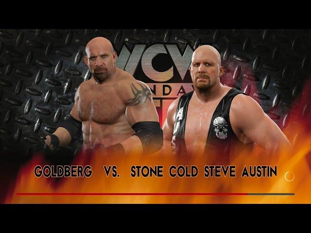 WWE2K17 First Match! Goldberg VS Stone Cold Steve Austin