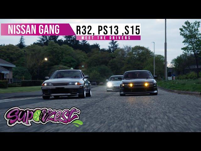 R32 GTR vs Silvias | R32 GTR, PS13 , S15 | Superzest