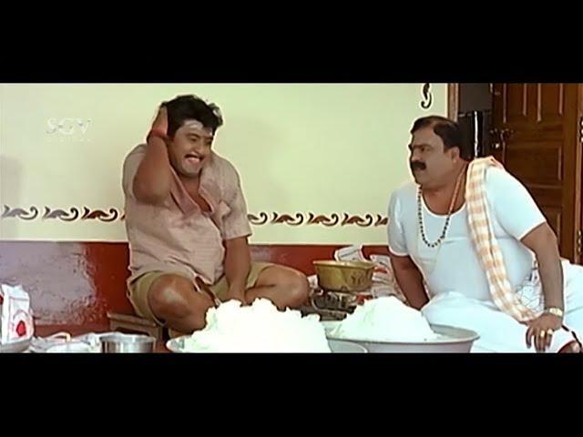 ದೊಡ್ಡಣ್ಣ ಮನೆಯಿಂದ ಕೋಮಲ್ ಬೆಣ್ಣೆ ಕಳ್ಳತನ ಕಾಮಿಡಿ | Komal and Doddanna Super Hit Kannada Comedy Scene