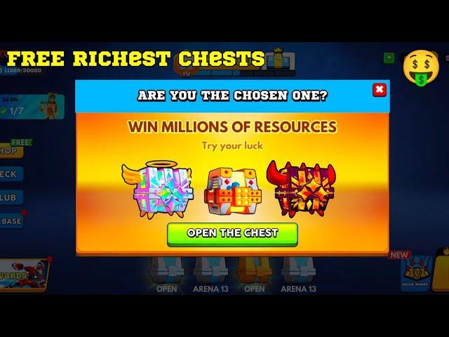 How to collect RICHEST Chest | Free HOLY + INFIRNO Chest  FRAG Pro Shooter