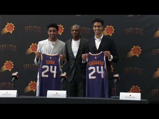 Suns Introduce Draft Picks