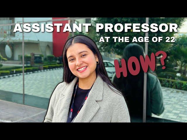 How to become an Assistant Professor at the age of 22 | UGC NET strategy | My personal experience