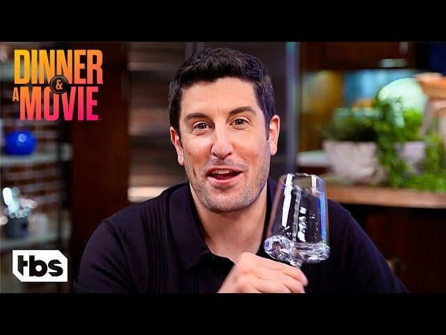 Jason Biggs & Jenny Mollen’s Water Tasting w/ Water Sommelier Martin Riese | Dinner & a Movie | TBS