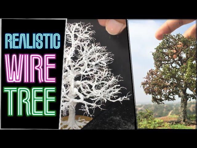 Make a Model Tree That You Can be Proud of: Wire Tree Tutorial