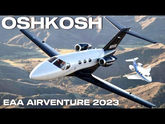 Flying a Citation Mustang into Oshkosh AirVenture 2023!