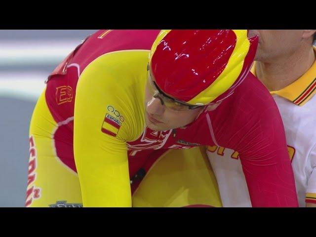 Cycling Track Men's Sprint 1/16 Finals Full Replay -- London 2012 Olympic Games