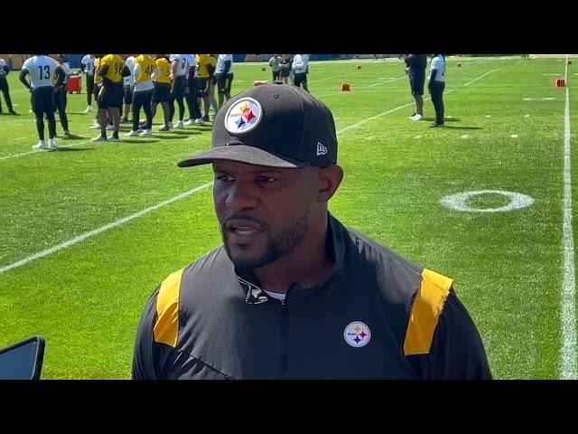 Brian Flores on his relationship with Mike Tomlin, time with Steelers so far