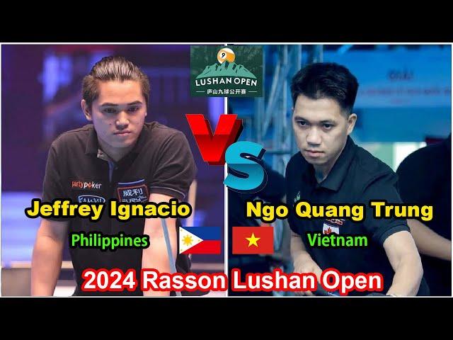 Jeffrey Ignacio VS Ngo Quang Trung | 2024 Rasson Lushan Open - Race To 9