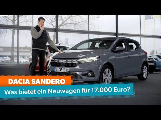 Dacia Sandero: So viel Neuwagen bekommt man für knapp 17.000 Euro| Mit Peter R. Fischer | mobile.de