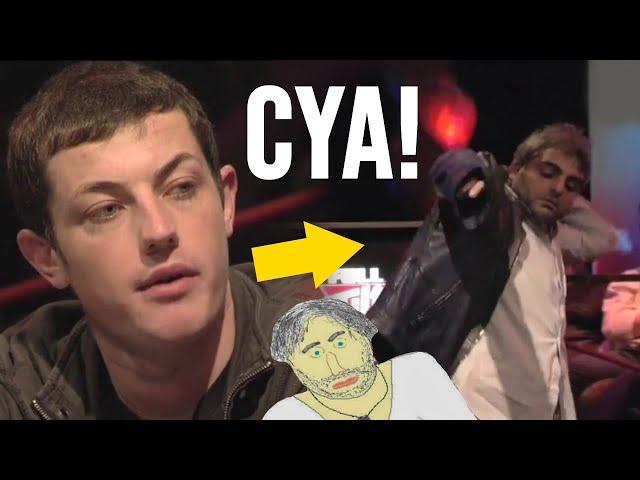 Dwan makes French Millionaire QUIT! Walks out!