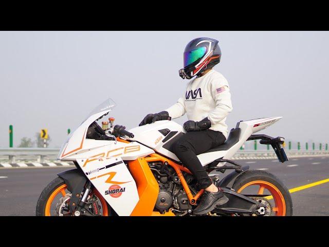 KTM RC8R 0 to 200 Acceleration Test | Bike Nahi Bawal Hai!