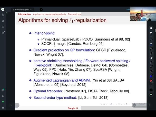 MoCaO Lectures 2022: Data Science - Lecture 5 by Guoyin Li