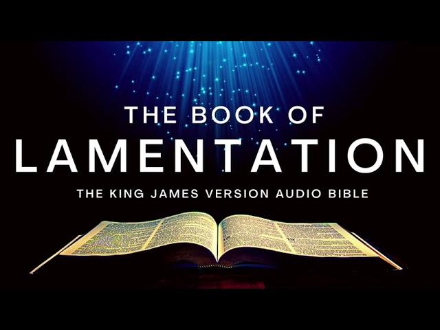 The Book of Lamentation KJV | Audio Bible (FULL) by Max #McLean #KJV #audiobible #audiobook