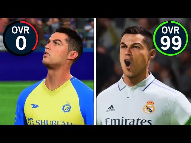 RONALDO 0 OVERALL OLDU! // HER GOL +1 OVERALL ARTIYOR! // FIFA 23 KARİYER MODU