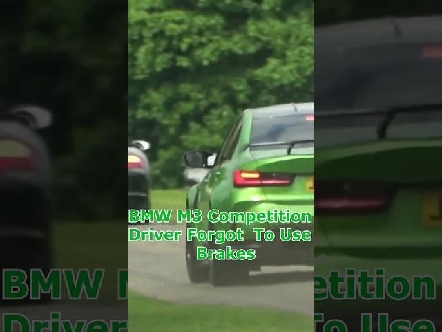 BMW M3 Competition Epic Fail #shorts #bmw