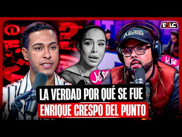 ENRIQUE Y JESSICA MINTIERON RICHARD REVELA POR QUE SACARON A ENRIQUE CRESPO DE JESSICA EN PUNTO