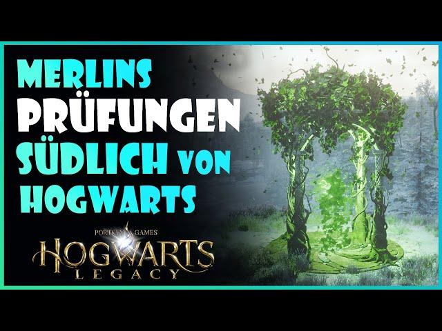 Merlins Prüfungen in der südlichen Region von Hogwarts Legacy - Fundort - Lösung - Guide - Deutsch