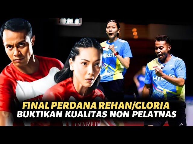 REHAN/GLORIA NAIK PODIUM  Balas Dendam Pemain Non Pelatnas Buktikan Kualitas Dengan Prestasi