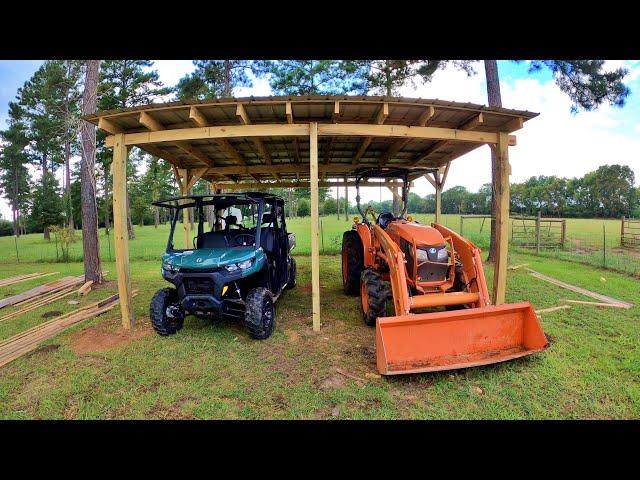 Building a Simple Homestead Shed - FULL BUILD