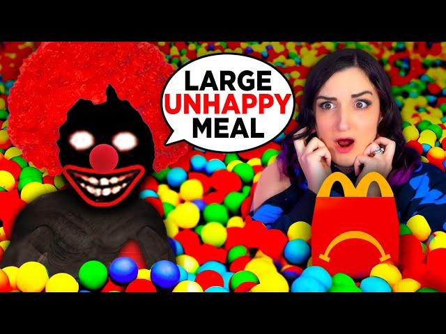 I Played Creepy McDonald's Games to Try & NOT Eat Fast Food