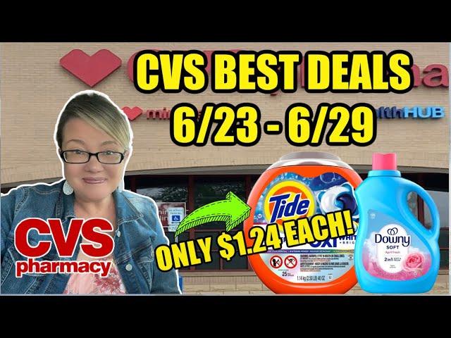 CVS BEST DEALS (6/23 - 6/29) | **Grab BIG Tide Pods for $1.24 & More!