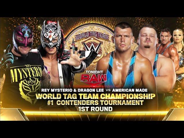 Rey Mysterio & Dragon Lee vs American Made: Raw, Oct. 21, 2024