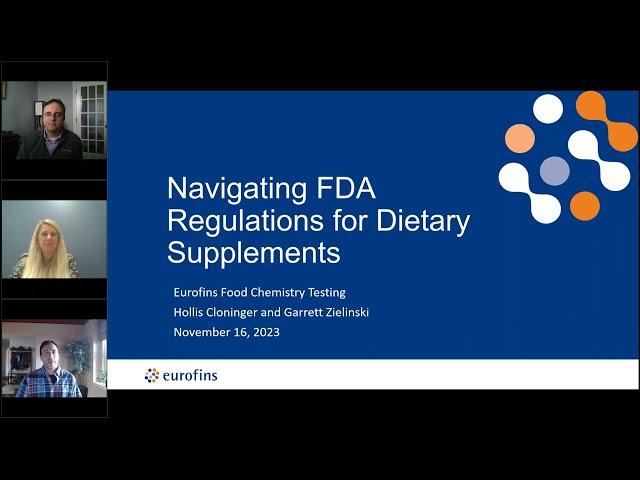 Navigating FDA Regulations for Dietary Supplements