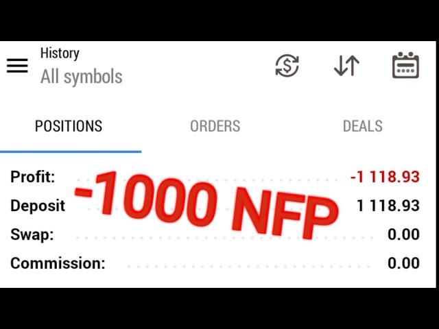 TRADING NFP WENT WRONG