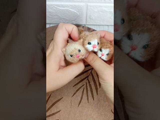 Мастер класс котики батончики спицы в контакте