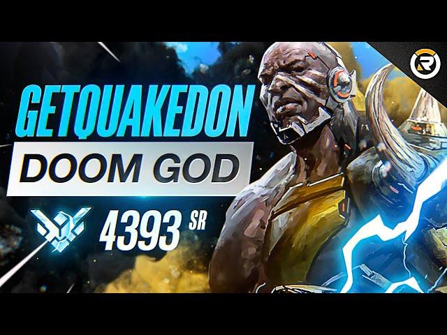 BEST OF GETQUAKEDON - THE DOOMFIST ROLL OUT GOD | Overwatch Getquakedon Doomfist Montage