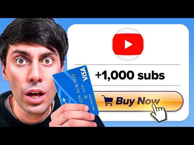 I Bought 1000 FAKE Youtube Subscribers (Experiment)