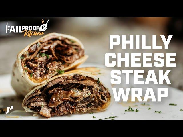 How To Make The Perfect Philly Cheese Steak Wrap!