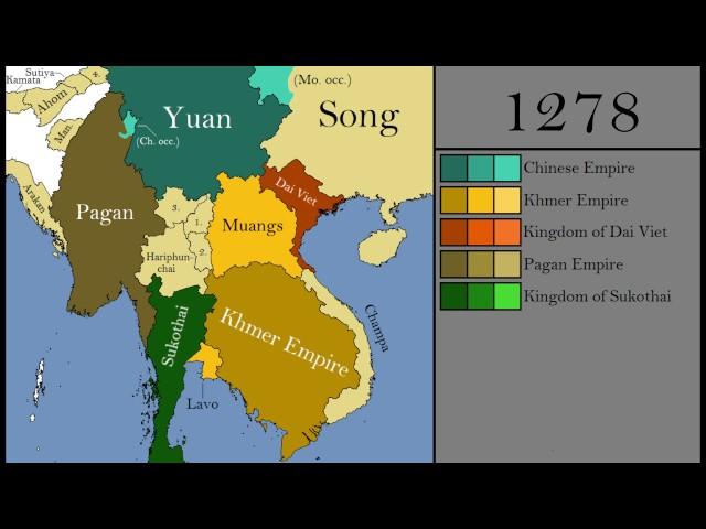 The History of Southeast Asia: Every Year