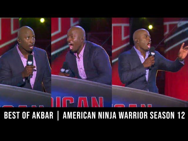 Best of Akbar Gbajabiamila | American Ninja Warrior Season 12