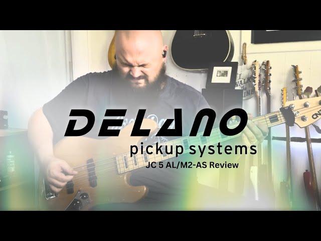 DELANO Pickups // Noise-canceling Five-string J Bass Pickups // JC 5 AL/M2-AS Review
