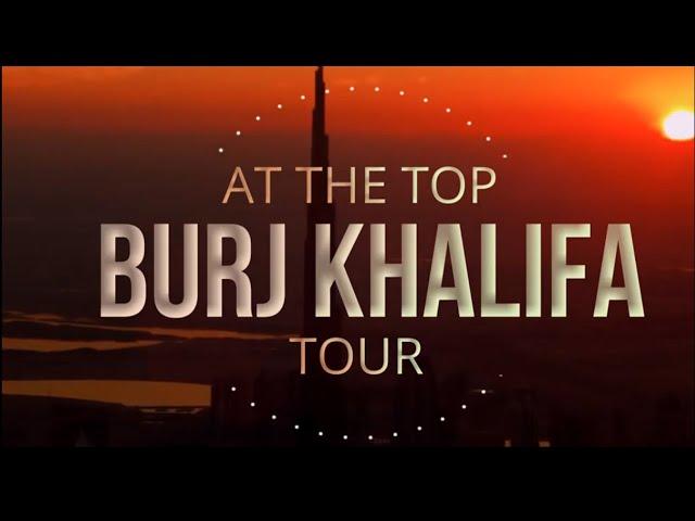 THE TOP || BURJ KHALIFA || World's Tallest Building Tour